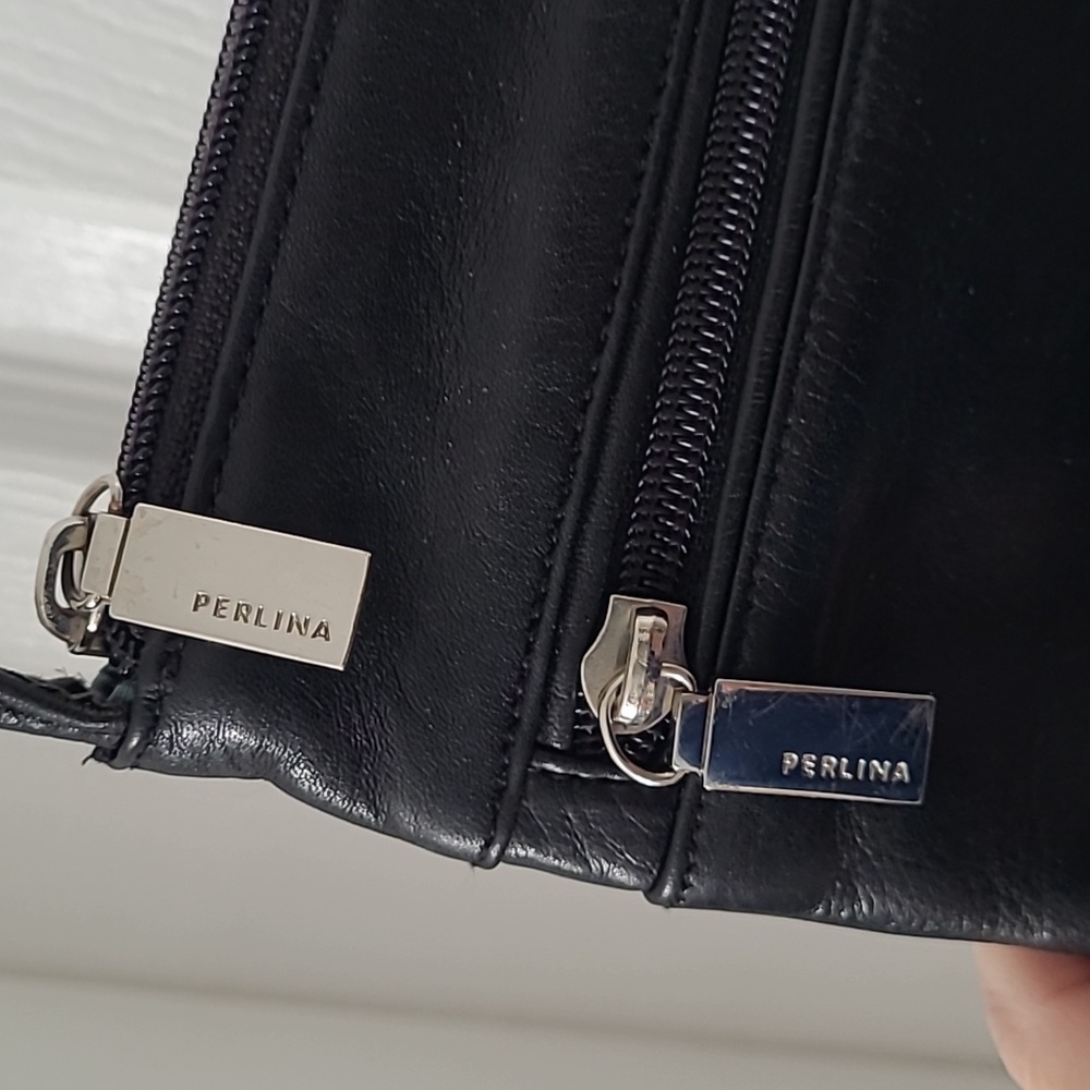 Perlina Leather Mini Bag Convertible Crossbody - Picture 8 of 11